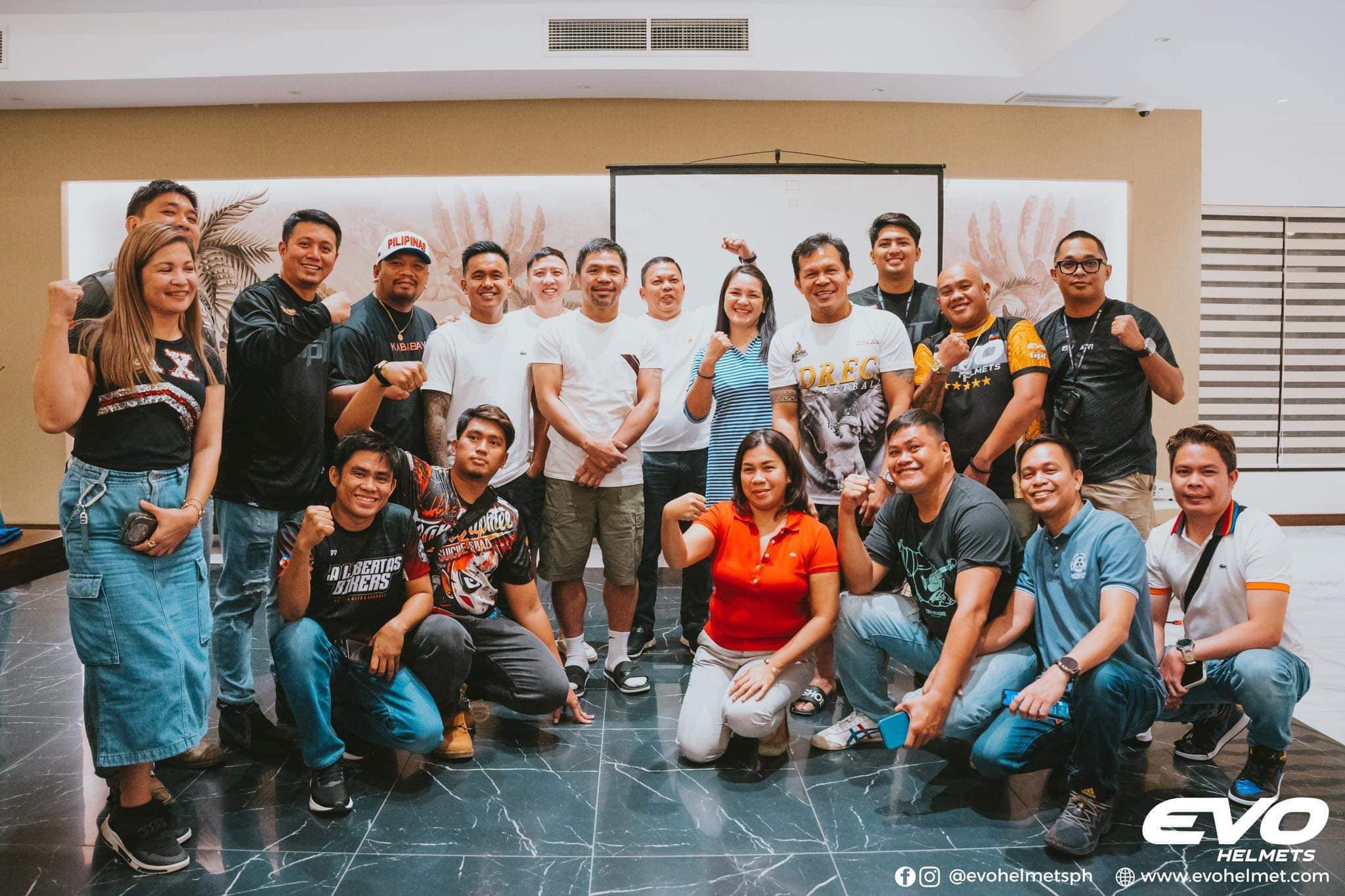 System Presentation & dinner with Sen. Manny Pacquiao - MPMC founder ...
